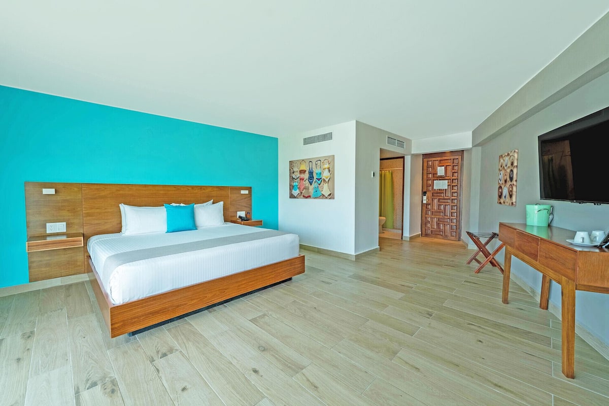 1 dormitorio, ropa de cama de alta calidad, caja fuerte