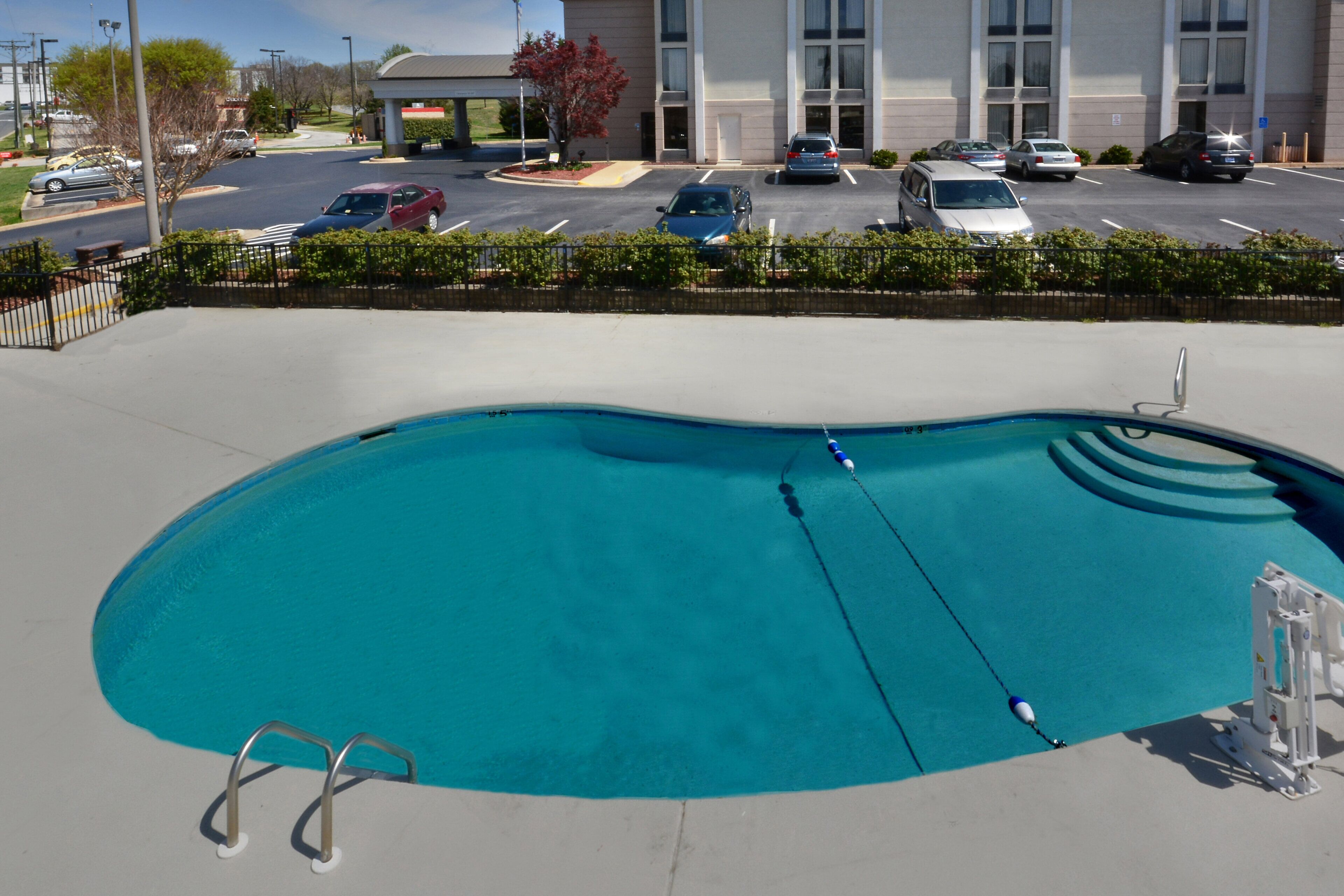 Seasonal outdoor pool