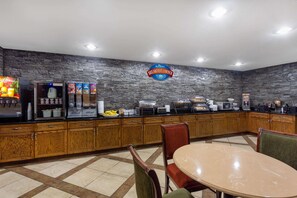Déjeuner continental gratuit tous les jours