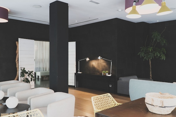 Sala de estar en el lobby