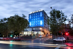 Front of property – evening/night