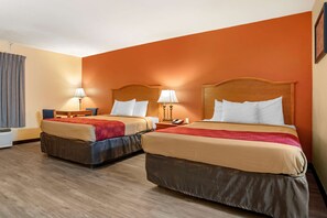 Standard Room, 2 Queen Beds | Iron/ironing board, cribs/infant beds, rollaway beds, free WiFi