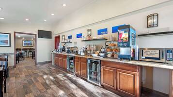 Free continental breakfast