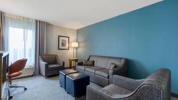 Pillow-top beds, in-room safe, desk, laptop workspace