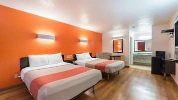 Free WiFi, bed sheets