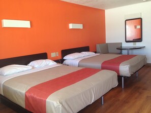 Free WiFi, bed sheets