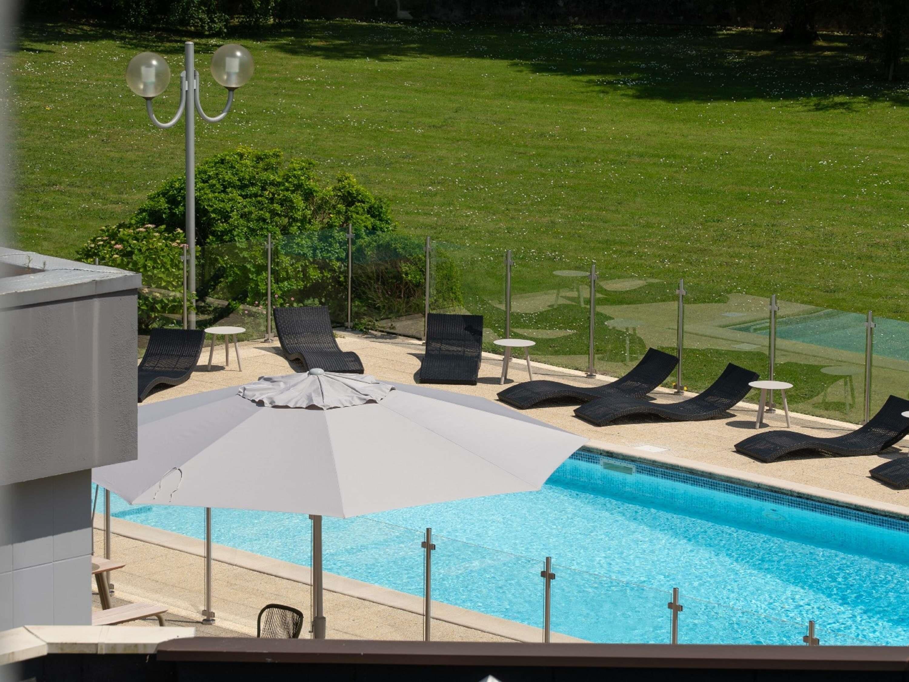 Seasonal outdoor pool