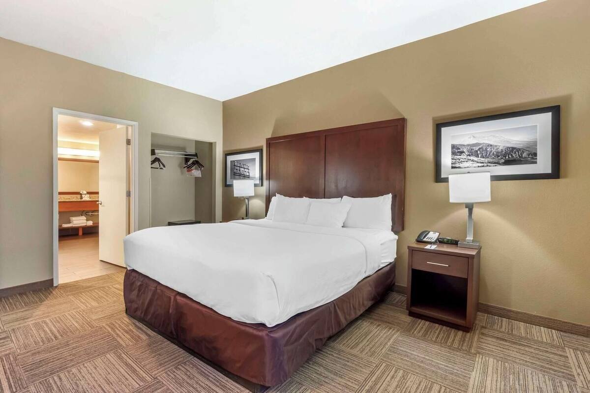 Premium bedding, in-room safe, desk, blackout drapes