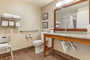 Free toiletries, hair dryer, slippers, bidet