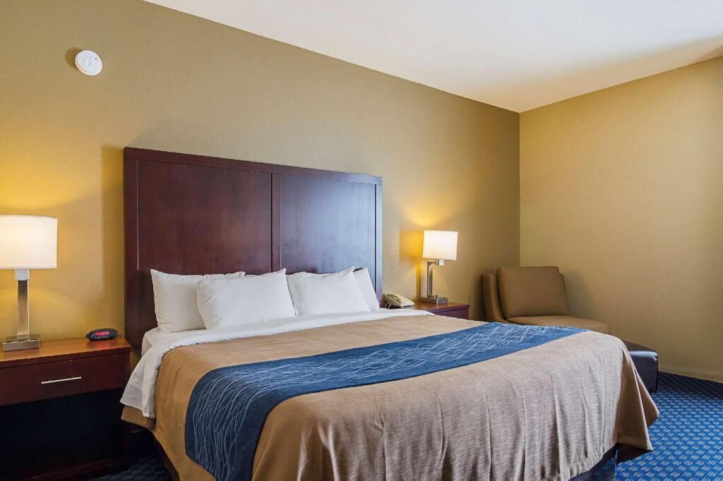Premium bedding, in-room safe, desk, blackout curtains