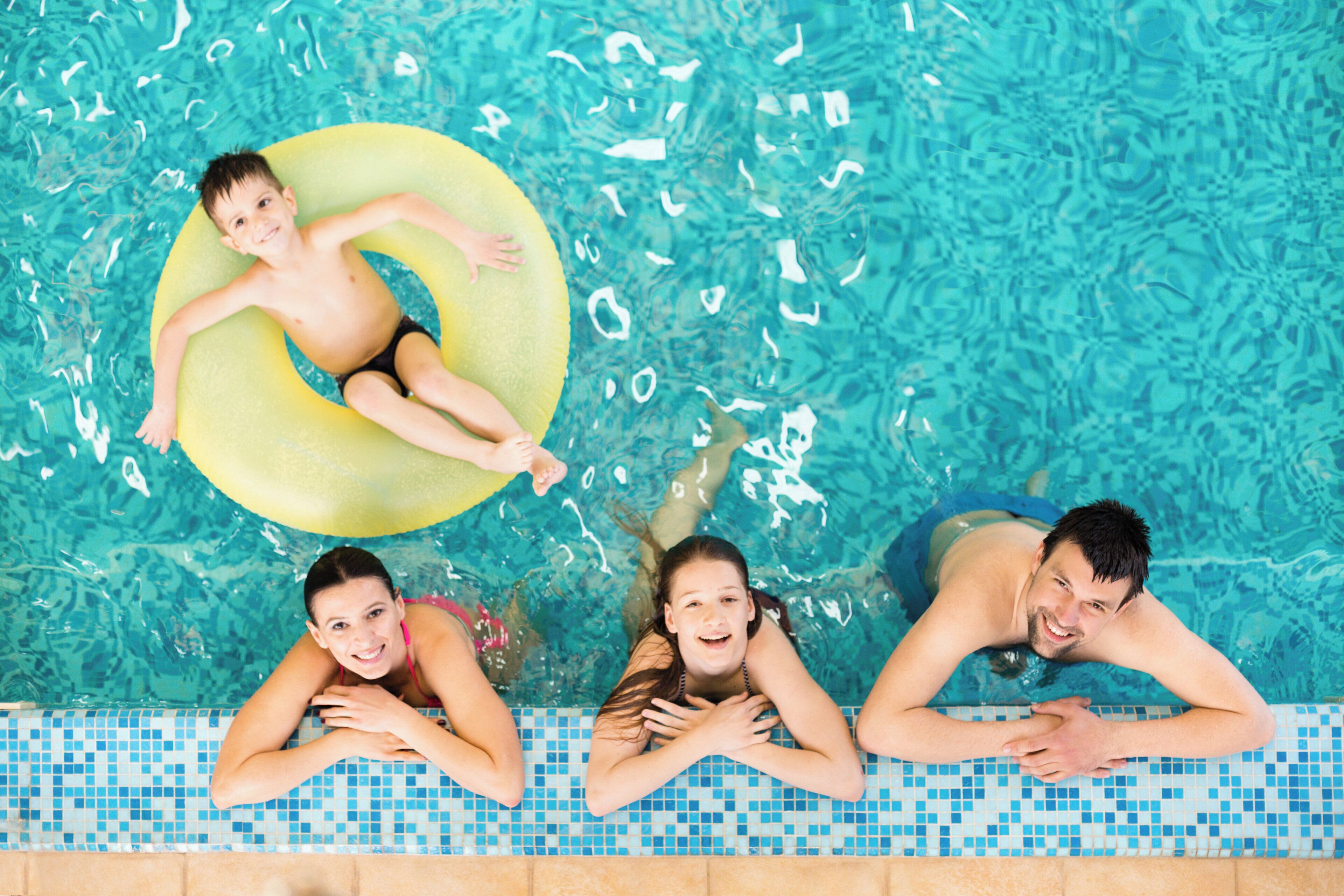 Indoor pool, open 5:00 AM to 10:00 PM, sun loungers