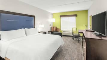 Premium bedding, in-room safe, desk, laptop workspace