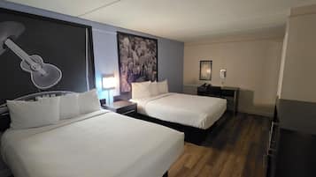 Pillow-top beds, in-room safe, desk, iron/ironing board