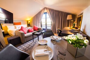 Studio, 1 Queen-Bett, Terrasse