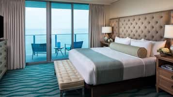 Premium bedding, in-room safe, blackout drapes, iron/ironing board