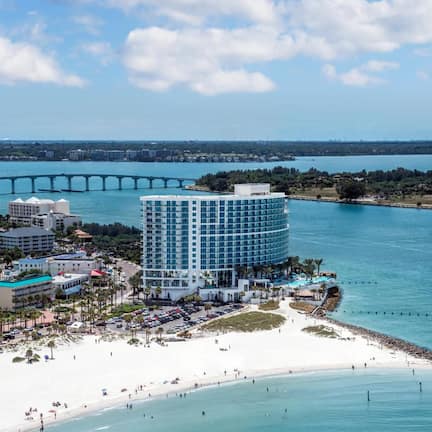 On the beach, beach towels