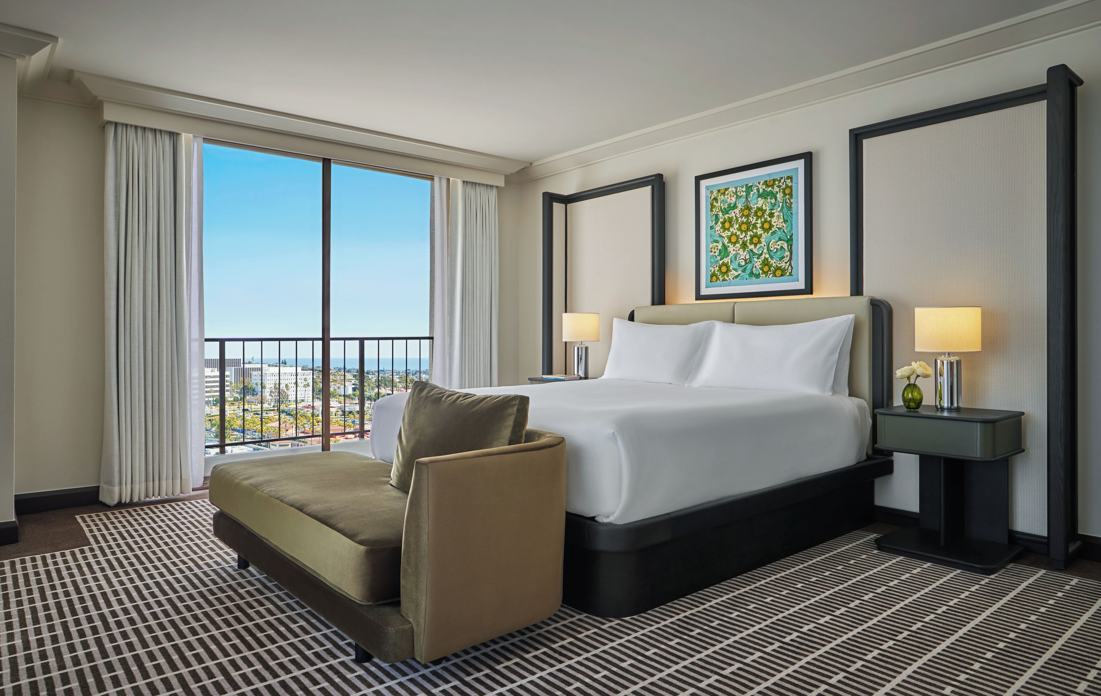 Grand Suite, 2 Bedrooms (Skyline | King/Queen) | Frette Italian sheets, premium bedding, down duvets, pillow-top beds