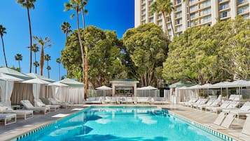 Outdoor pool, pool cabanas (surcharge), pool umbrellas