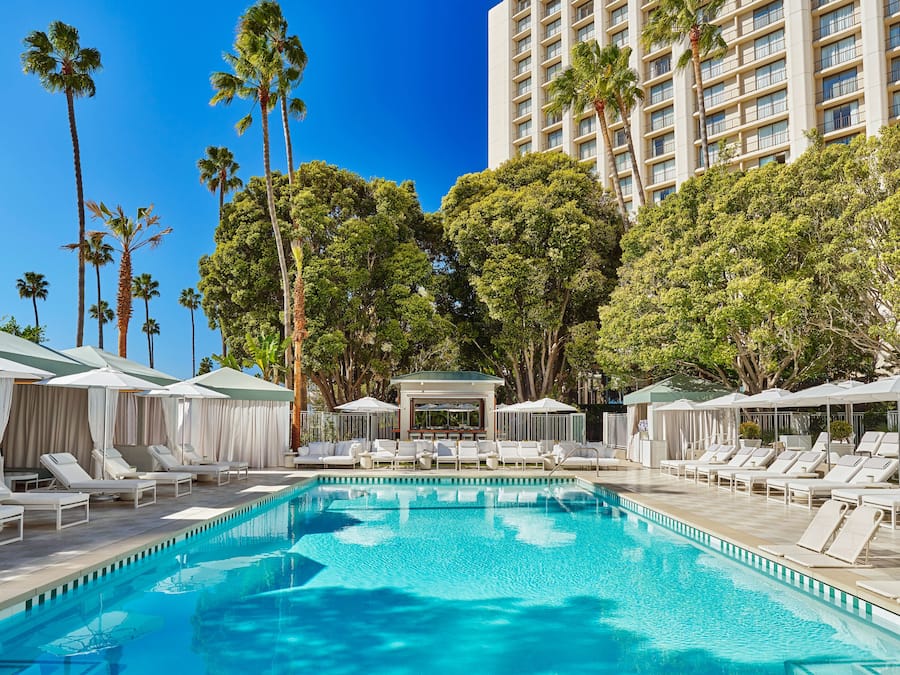 Outdoor pool, pool cabanas (surcharge), pool umbrellas
