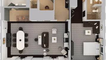 مخطط تصميم الطابق