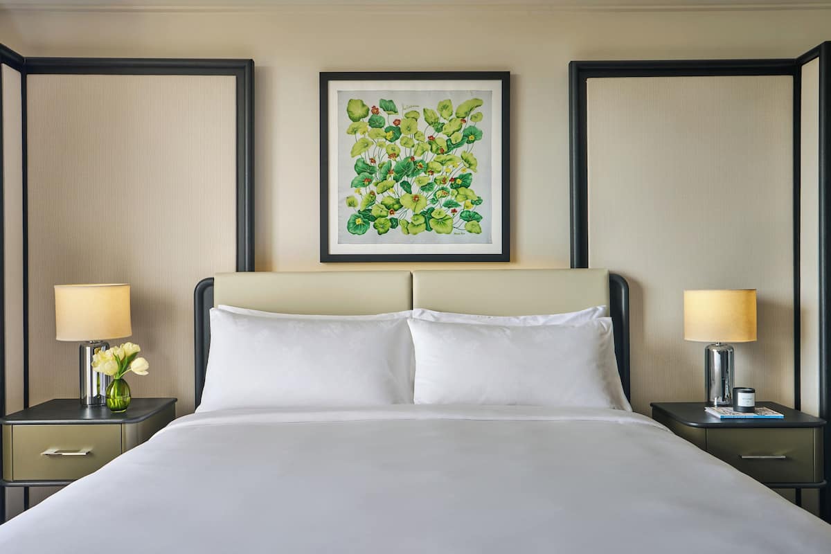 1 Schlafzimmer, italienische BettbezĂŒge von Frette