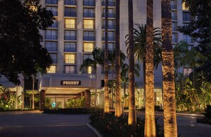 Front of property – evening/night