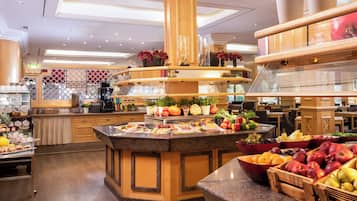 Daily buffet breakfast for a fee