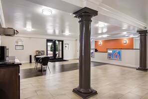 Sitteområde i lobbyen