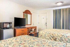 Free WiFi, bed sheets, alarm clocks