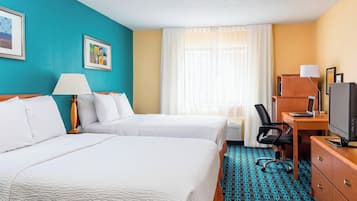 In-room safe, desk, blackout drapes, iron/ironing board