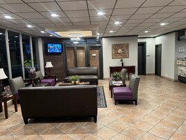 Sala de estar en el lobby