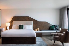 1 bedroom, premium bedding, down comforters, in-room safe