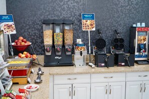 Free daily continental breakfast  - Clarion Pointe Fairborn near Wright Patterson AFB (Fairborn)