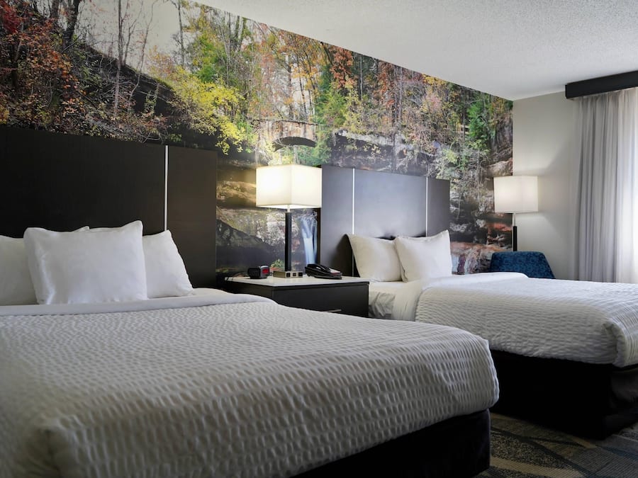 Room, 2 Queen Beds, Non Smoking | Premium bedding, desk, blackout drapes, soundproofing