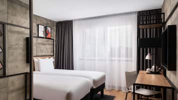 Standard Room, 2 Twin Beds (NEWLY REFURBISHED) | Desk, laptop workspace, free cribs/infant beds, free WiFi