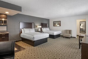 Standard Room, 2 Queen Beds, Non Smoking, Kitchenette