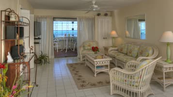 Condo, 2 Bedrooms | Living area | TV