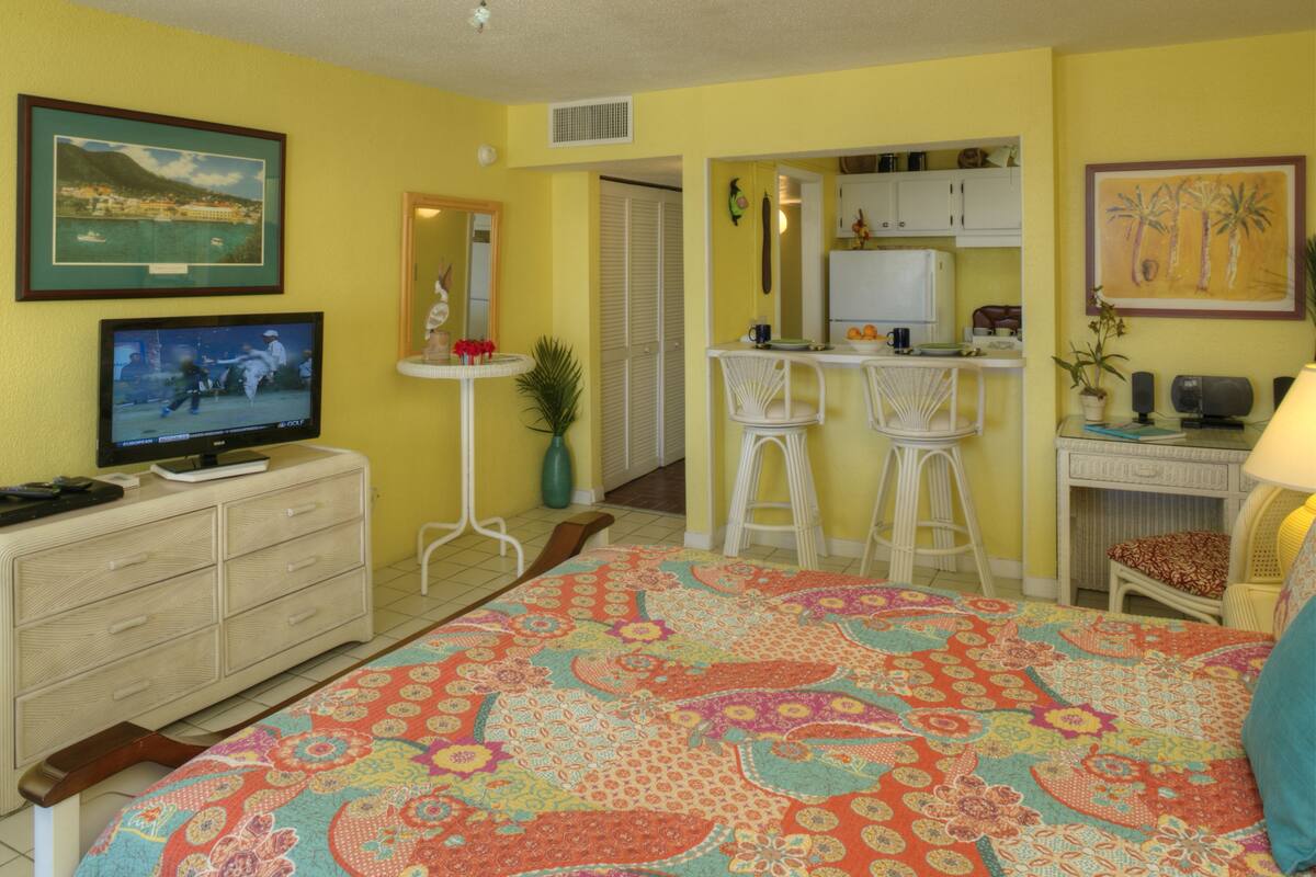 Studio Suite | Iron/ironing board, cribs/infant beds, rollaway beds, WiFi (free)