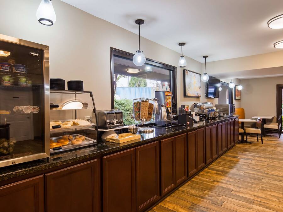 Kontinental frokost er inkludert hver dag