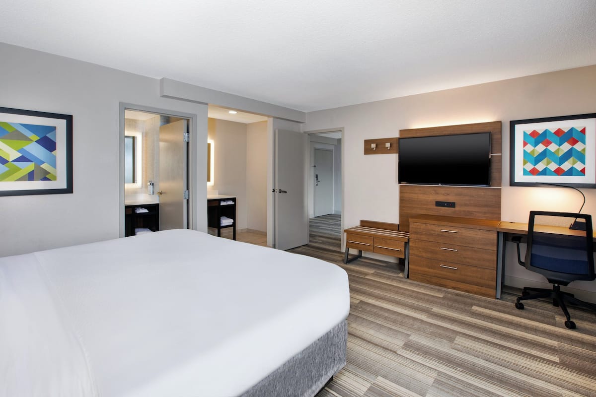 1 dormitorio y ropa de cama de alta calidad
