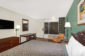 Room, 2 Double Beds, Non Smoking, Poolside | In-room safe, desk, blackout curtains, soundproofing