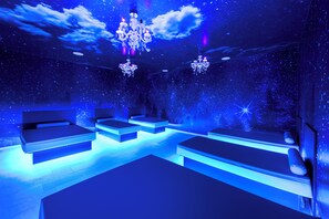 Salle de soins pour les couples, sauna, bain de vapeur, bain turc/hammam