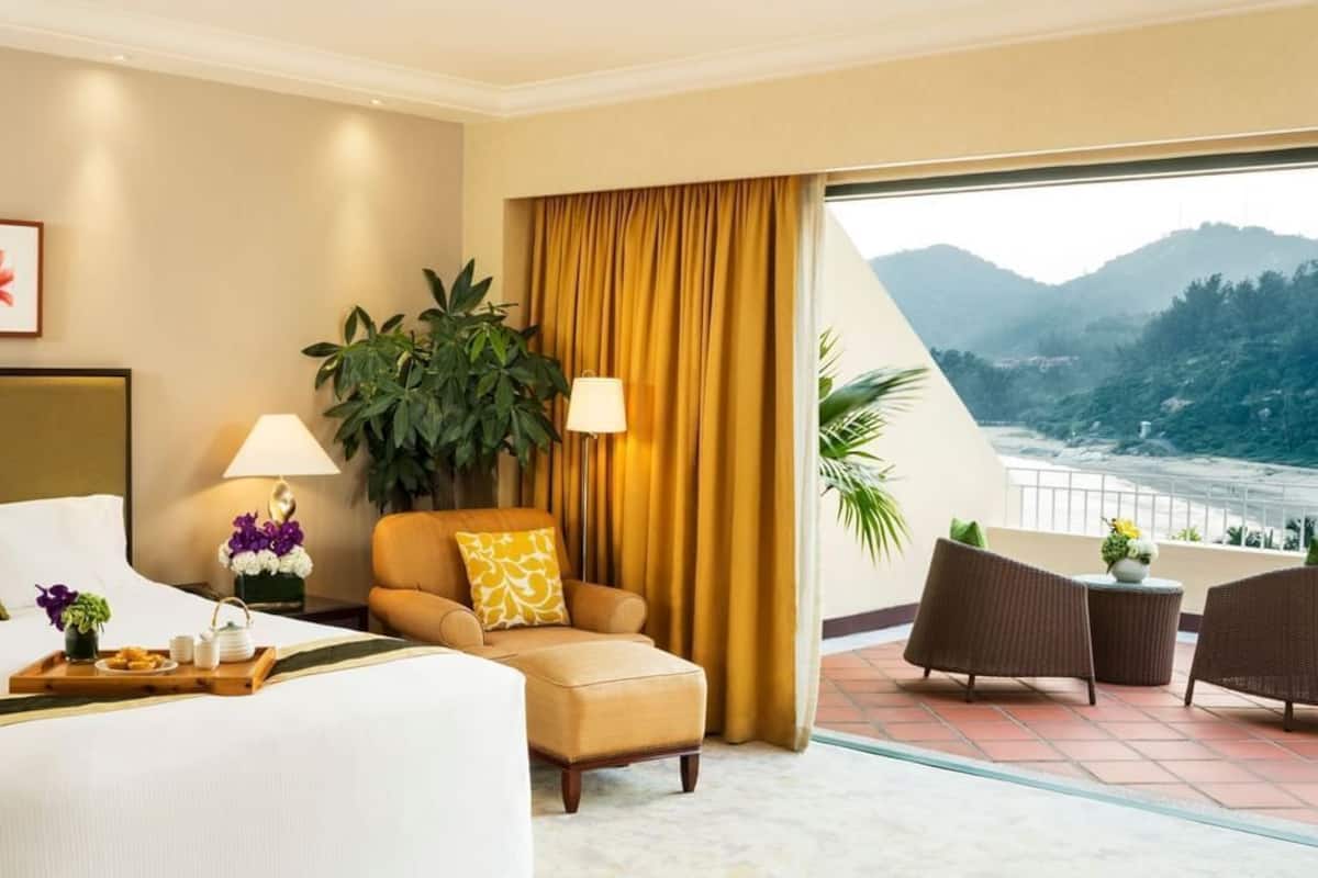 Ropa de cama de alta calidad y minibar