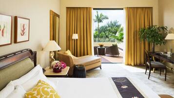 Premium bedding, minibar, in-room safe, desk