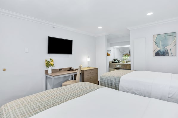 Room, 2 Double Beds | Desk, iron/ironing board, free WiFi, bed sheets - Napa Valley Hotel & Suites (Napa)