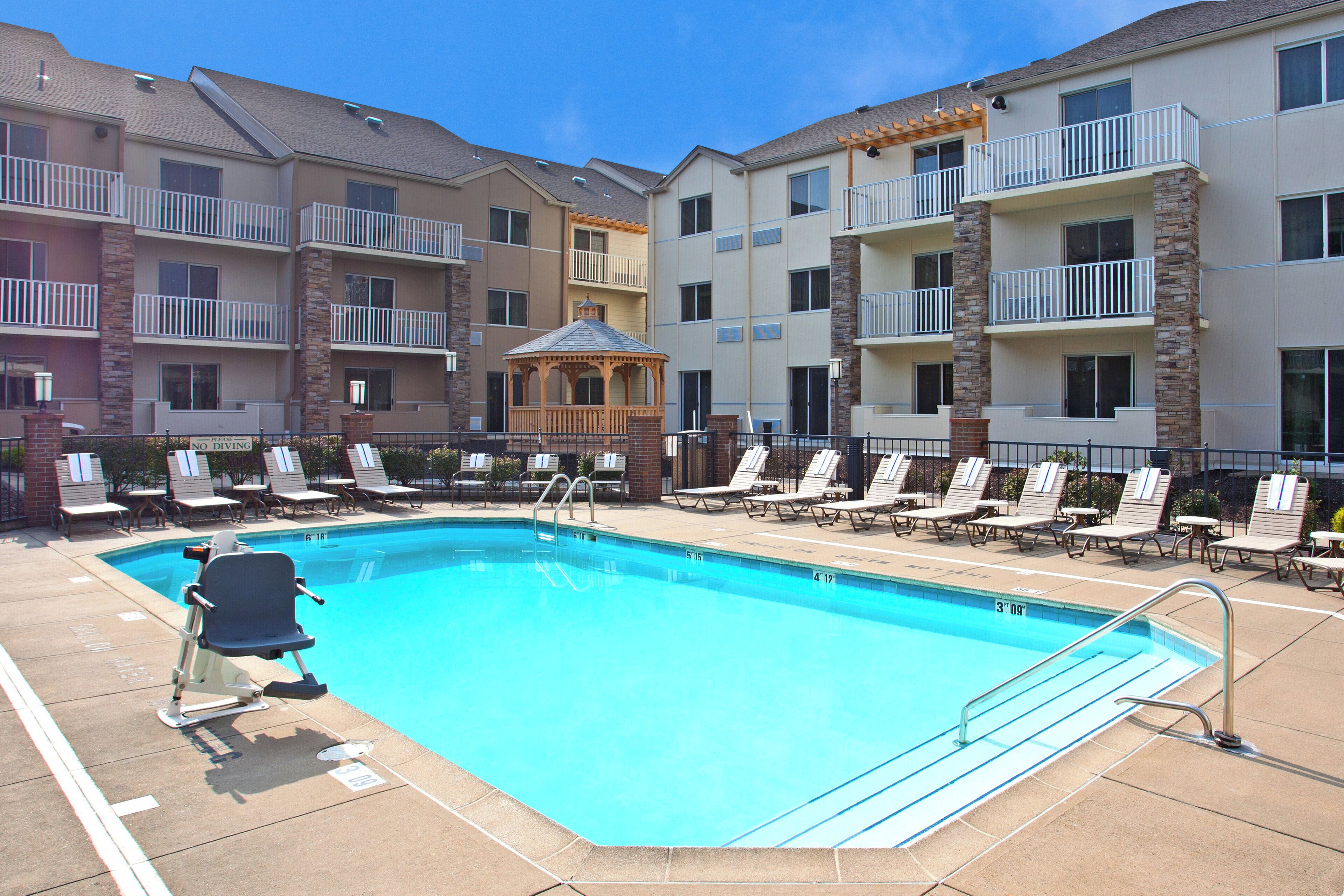 Seasonal outdoor pool