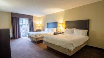 Ropa de cama de alta calidad y camas con pillow-top