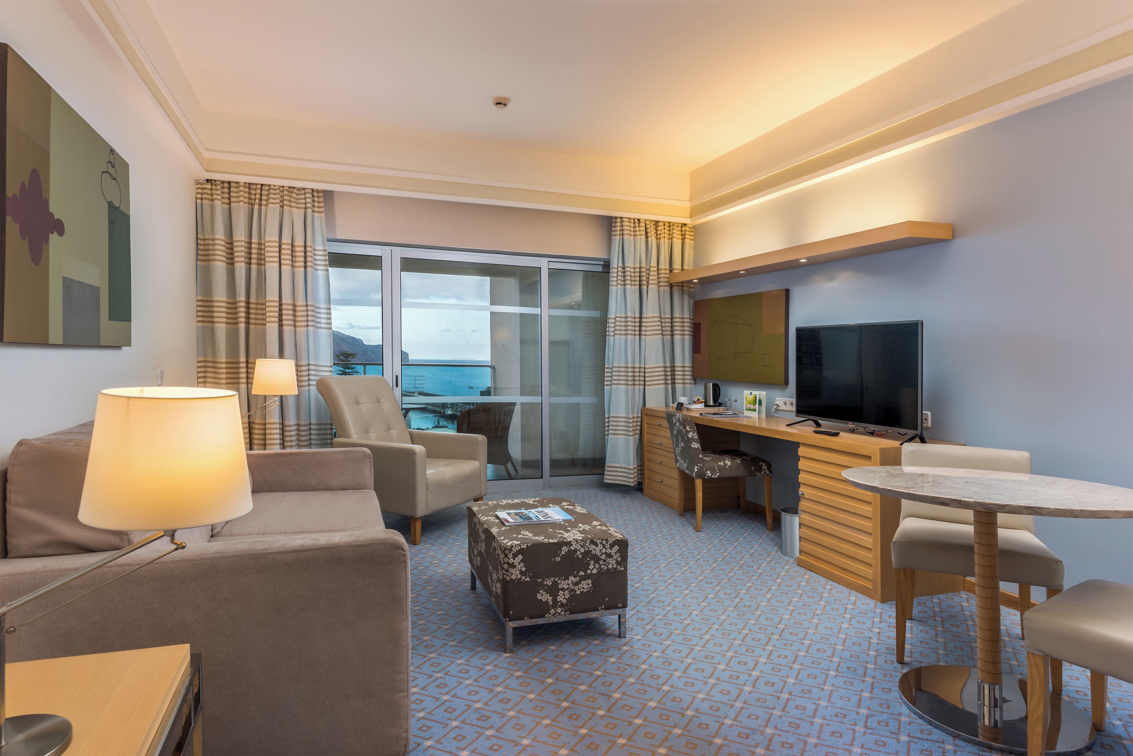 superior double or twin room, sea view | minibar, in-room safe, iron/ironing board, free wifi