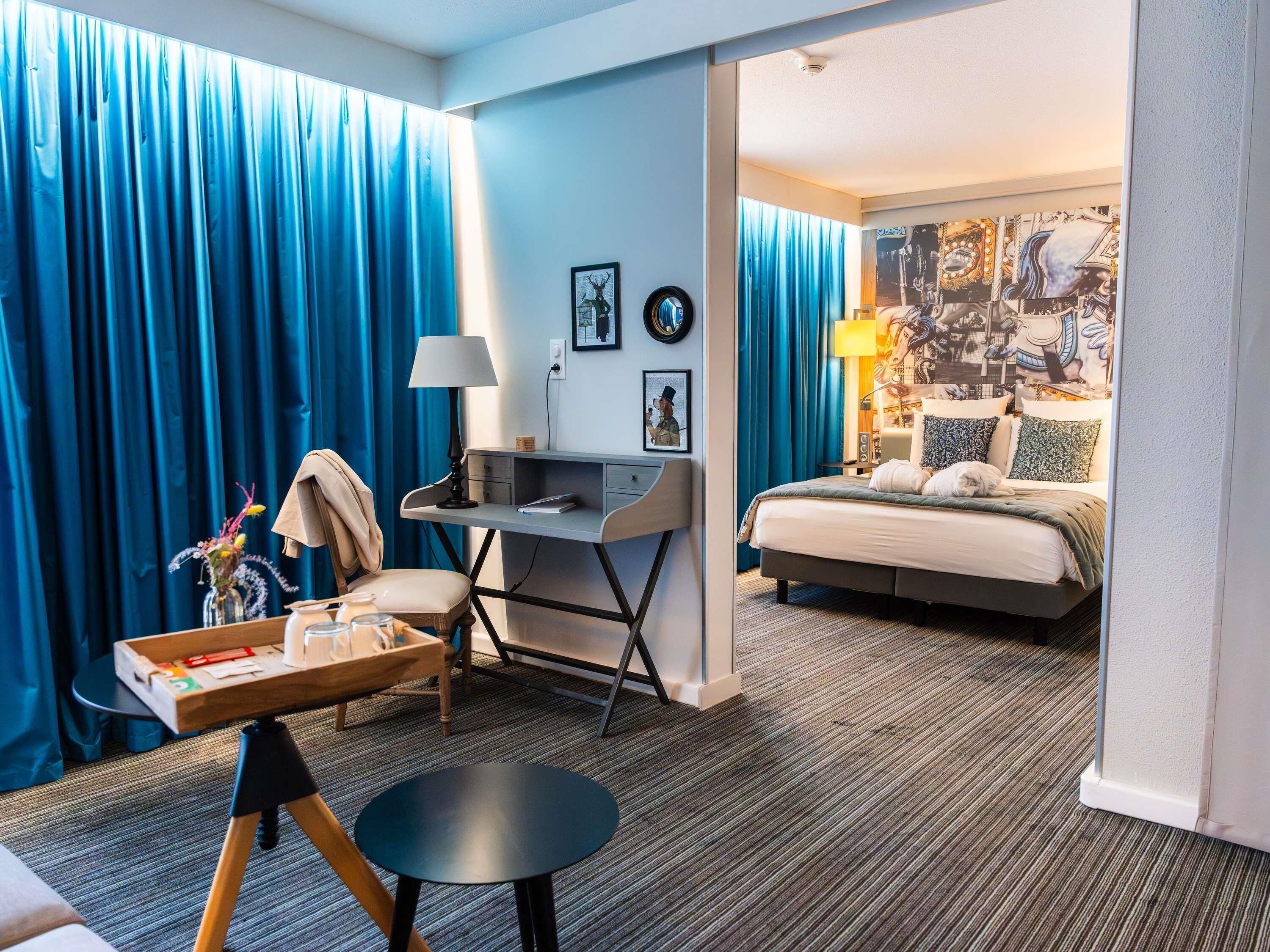 Junior suite, 1 tweepersoonsbed met slaapbank | Pillowtop-bedden, een kluis op de kamer, individueel gemeubileerd