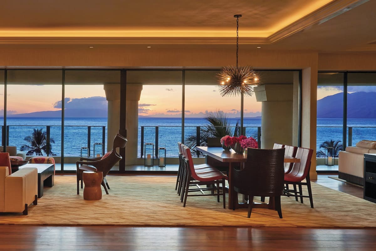 Suite presidencial, 3 habitaciones (Maile) | Sábanas de algodón egipcio, ropa de cama de alta calidad y edredón